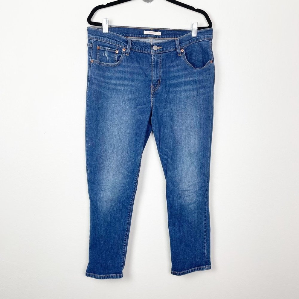 Levi's Women's Boyfriend Jeans - Blue